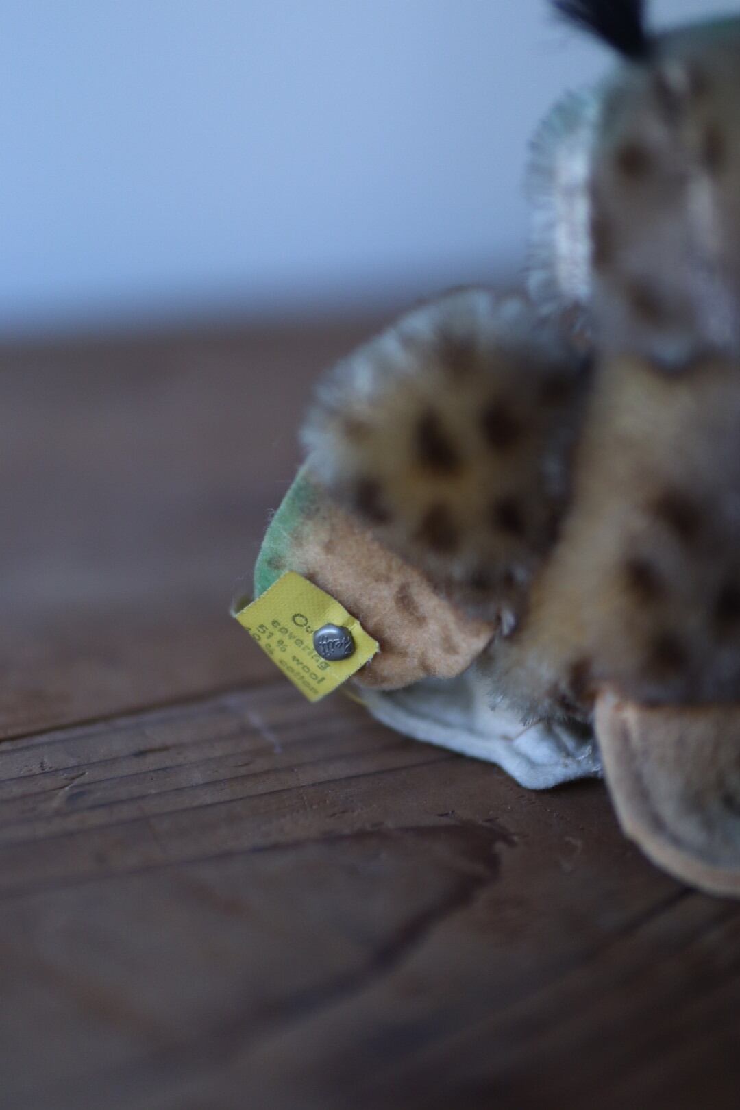 ヴィンテージ シュタイフ フクロウ  Wittie 12㎝