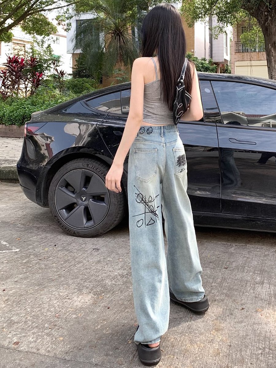 Mertra MURTA 男女兼用 ブラックデニムパンツ 新品タグ付き 2025年最新