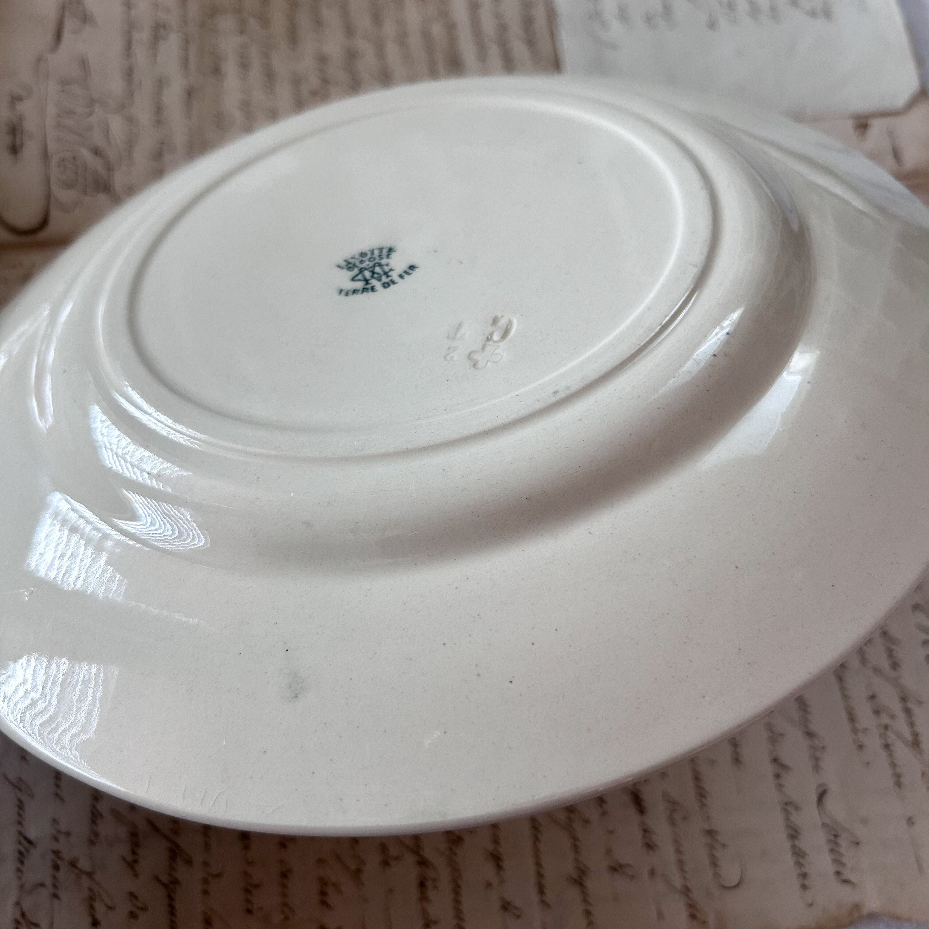 クレイユモントローLinotte リノット ショコラカップ フランスアンティーク