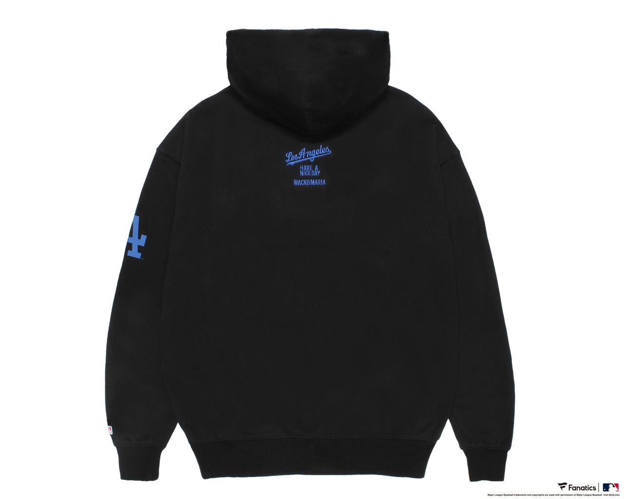 【WACKO MARIA】MLB / HOODED SWEAT SHIRT (TYPE-2) (Dodgers)