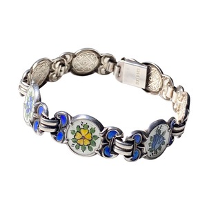 vintage EINAR MODAHL enamel bracelet