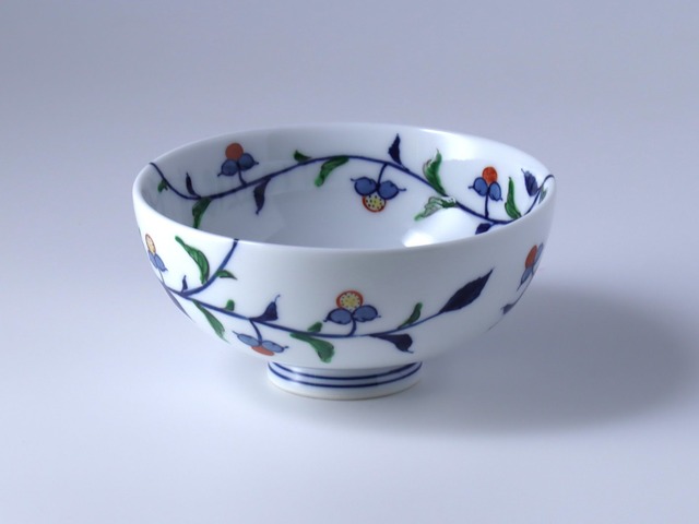 飯碗（大）　野苺