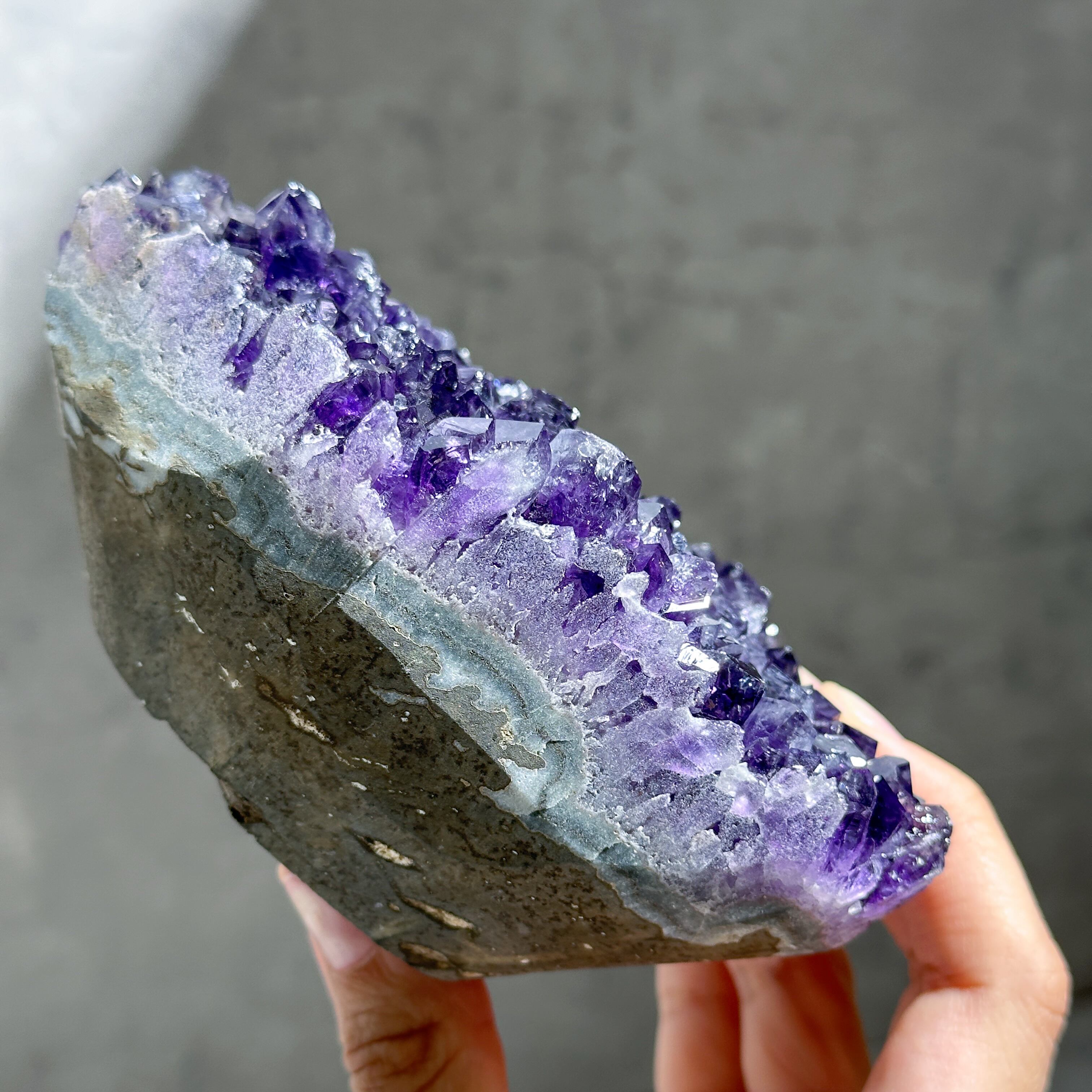 ウルグアイ産アメジスト 原石 大12◇ Amethyst ◇天然石・鉱物