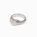 CC HAPPY SIGNET TEAM RING　-SILVER925-