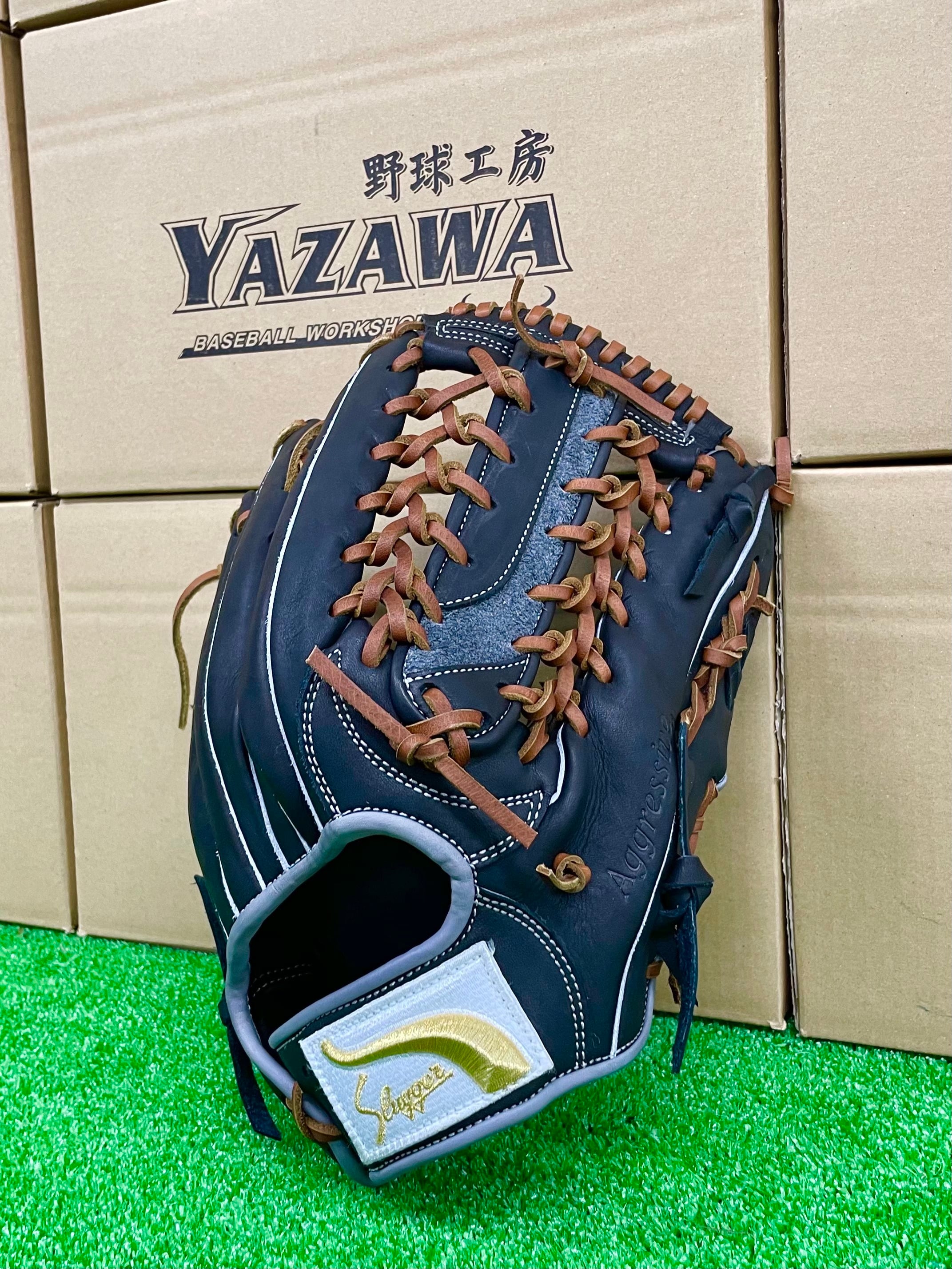 slugger なつかしく 内野グローブ 亀澤モデル 