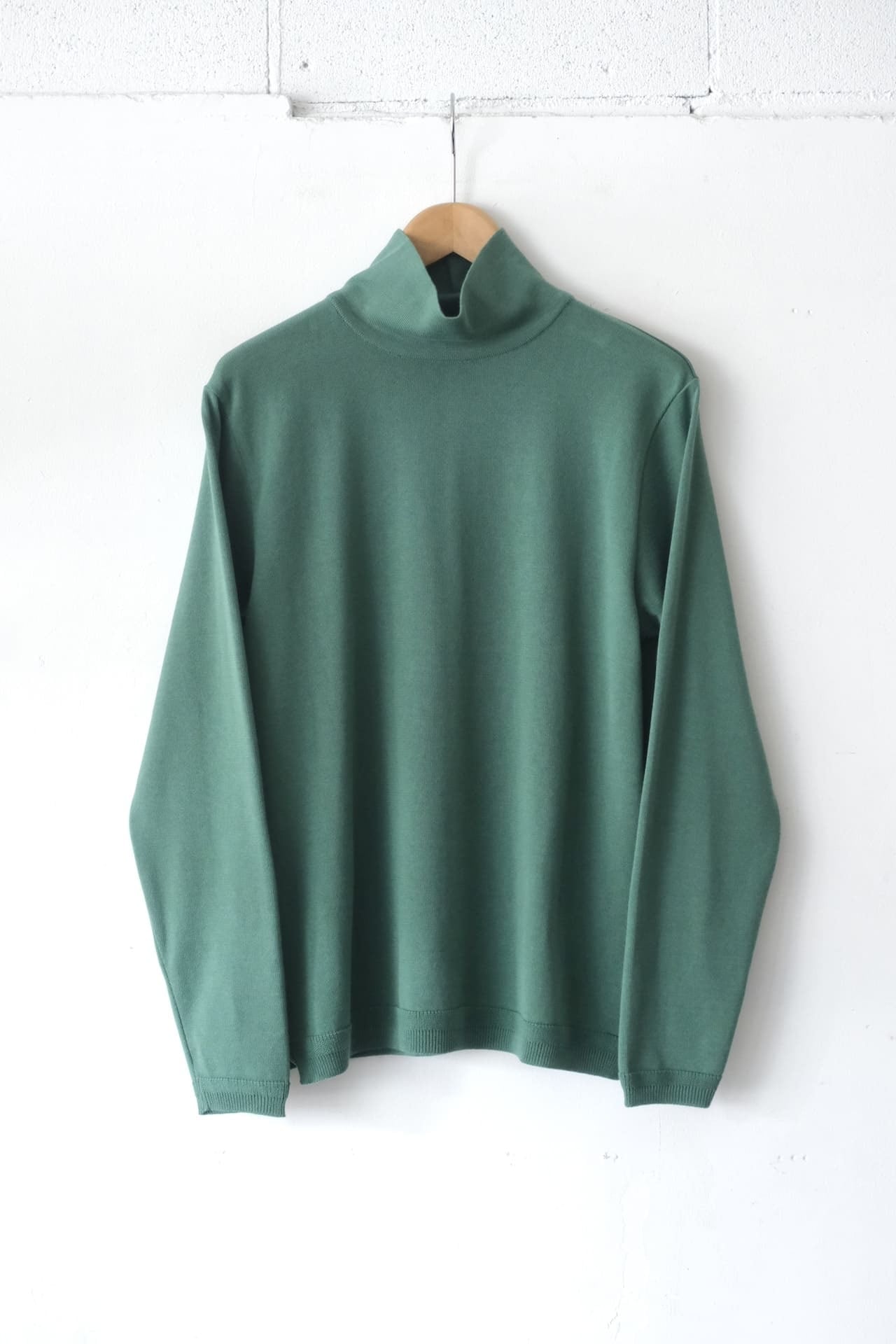 FUJITO Turtle Neck Knit Green,Midnight Blue,Gray