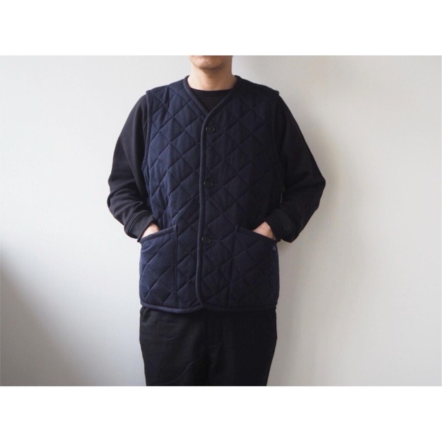 LAVENHAM (ラベンハム) 『SUNSPEL×LAVENHAM』Collarless Gilet 