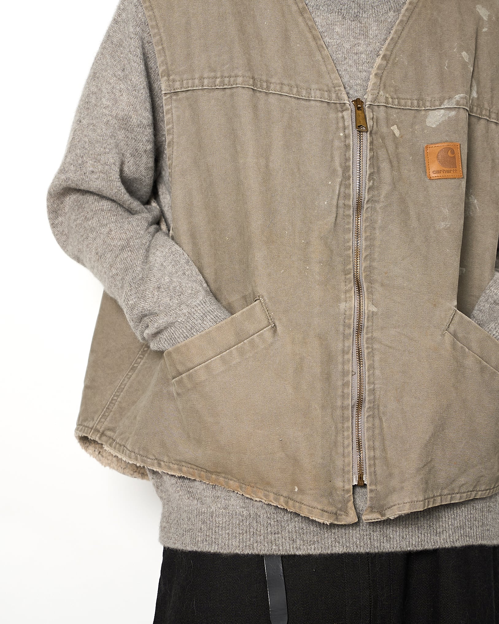 トップス Carhartt Boa Liner Zip Up Vest Carhartt