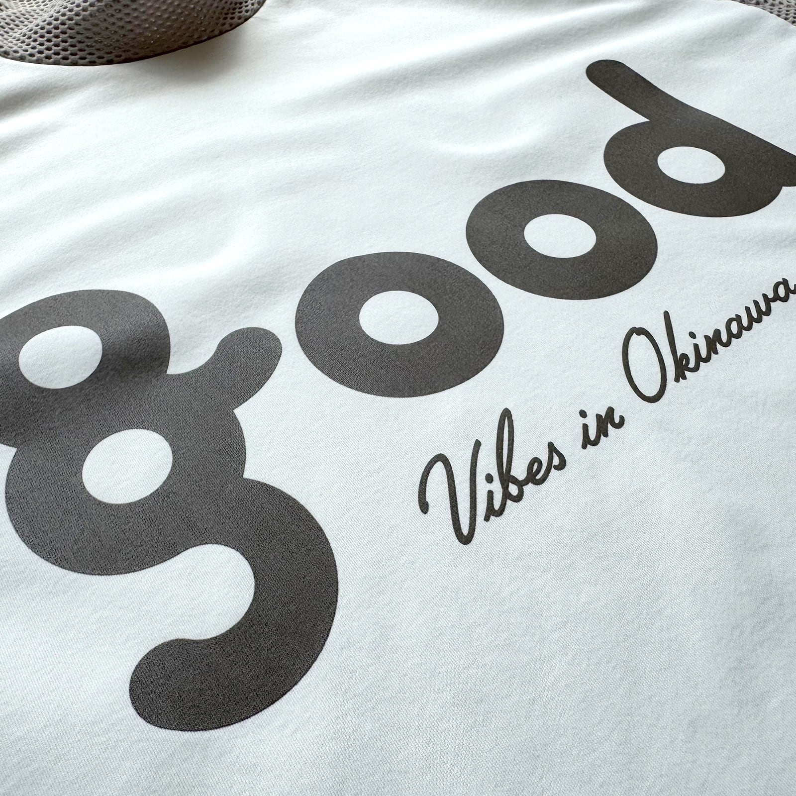 8G SHOOT × 69SLAM MESH SWITCHING MOCK NECK TEE -WHITE/GREIGE- | 8G