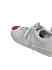 【PLAY COMME des GARCONS】K123(白) CONVERSE PRO LEATHER キャンバスローカット