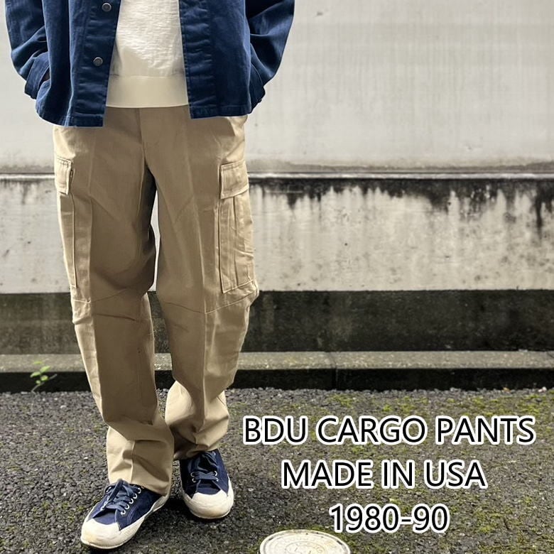 BDU CARGO PANTS 新品デッドストック 1980年~90年代 -MADE IN USA- US Military デッドストック 新品 本物 実物 アメリカ軍 米軍 アーミー カーゴパンツ ベージュ | noselow BDU CARGO PANTS 新品デッドストック 1980年~90年代 -MADE IN USA- US Military デッドストック 新品 本物 実物 アメリカ軍 米軍 アーミー カーゴパンツ ベージュ | noselow