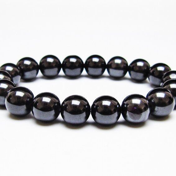 スギライト ブレスレット 11mm ブラックスギライト ブレスレット ブレス 一点物 メール便可 [M便 1/10] 111-47219