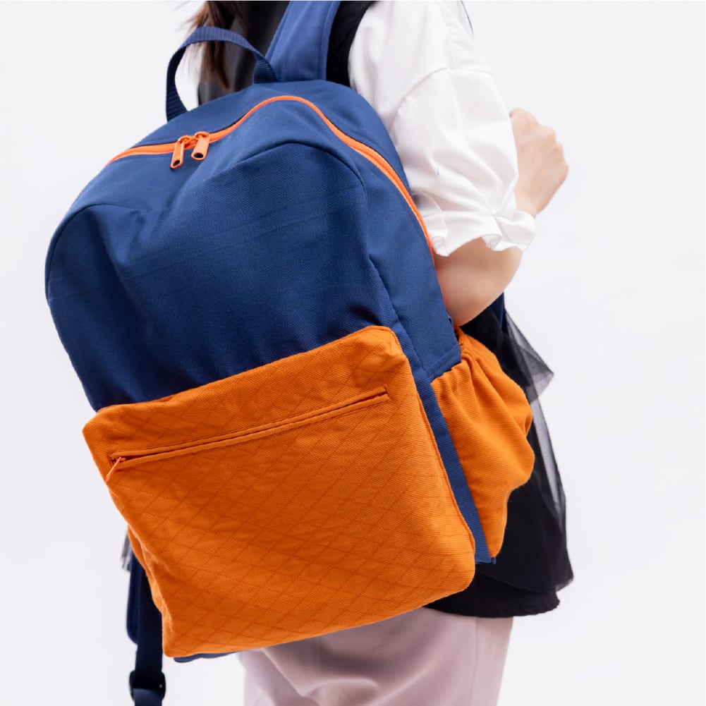 消防救助・活動服を組み合わせたリュックサック【OKAYAMA】