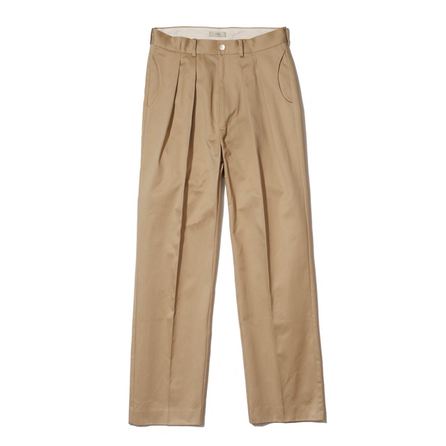 STEAF 24SS FIELD TWO TUCK PANTS (Desert Beige)