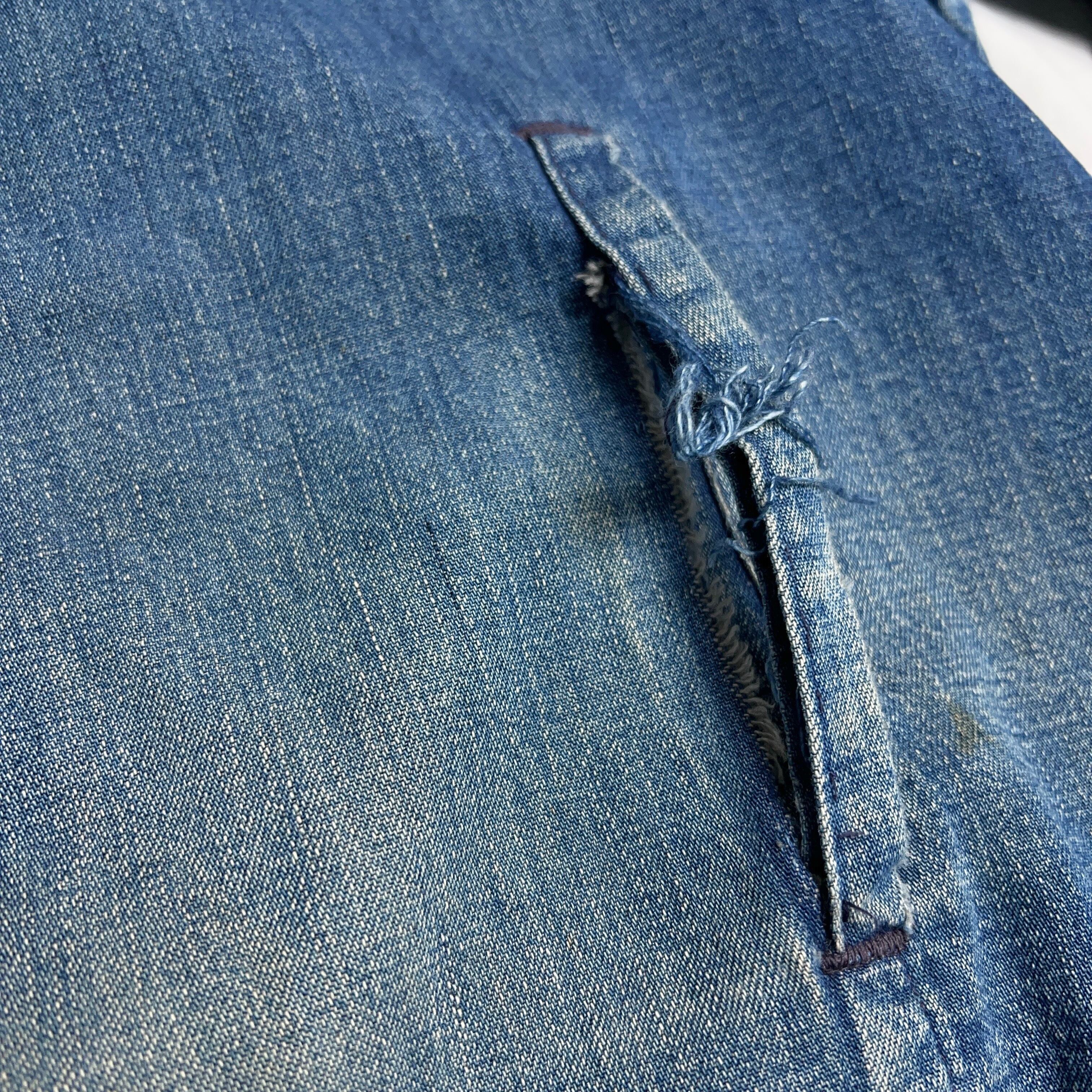 60's BIG MAC Lined Denim Jacket 60年代 ビッグマック キルティング
