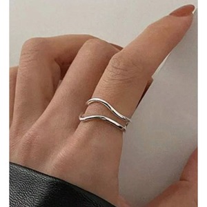 Wave Double Layer Ring 124411