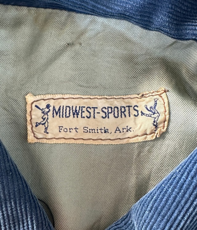 -MIDWEST-SPORTS- Vintage 60-70s Corduroy Jacket