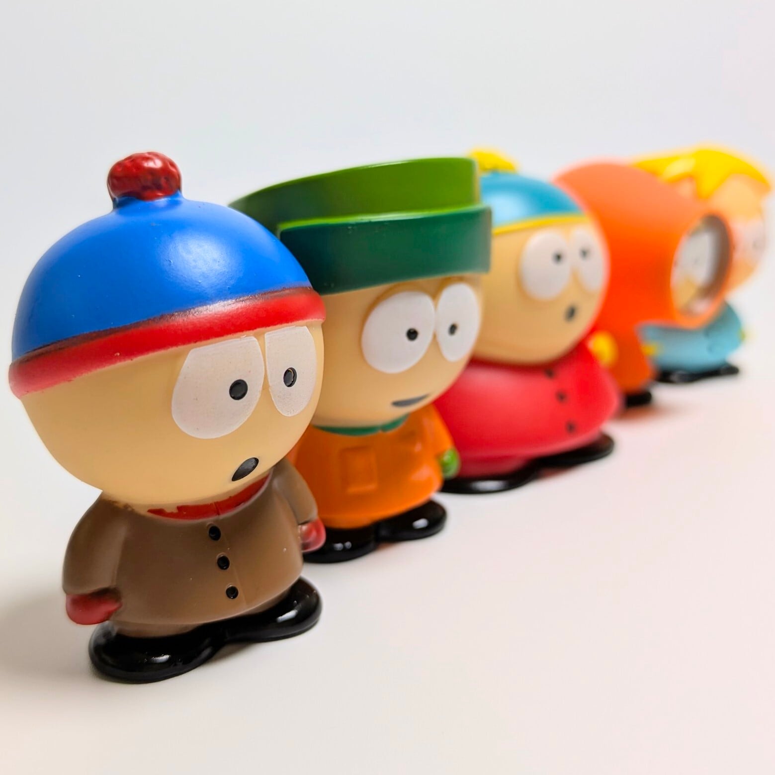 ☆VINTAGE 2010☆【 South Park ( サウスパーク ) 】 サウスパークミニ フィギュア 5Pセット / SOUTH PARK Mini Figures LIMTED EDITIONCOLLECTOR'S BOX SET シリーズ1 〚アメリカン雑貨 アメトイ〛