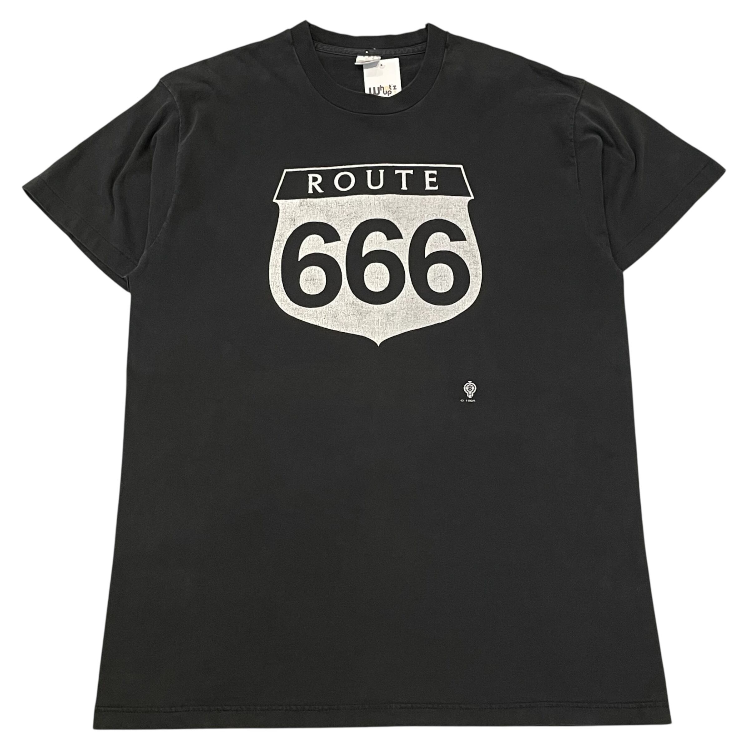 1995s ROUTE 66 parody "ROUTE 666" T-shirt
