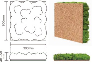 スカンディアモスパネル　コルクベース