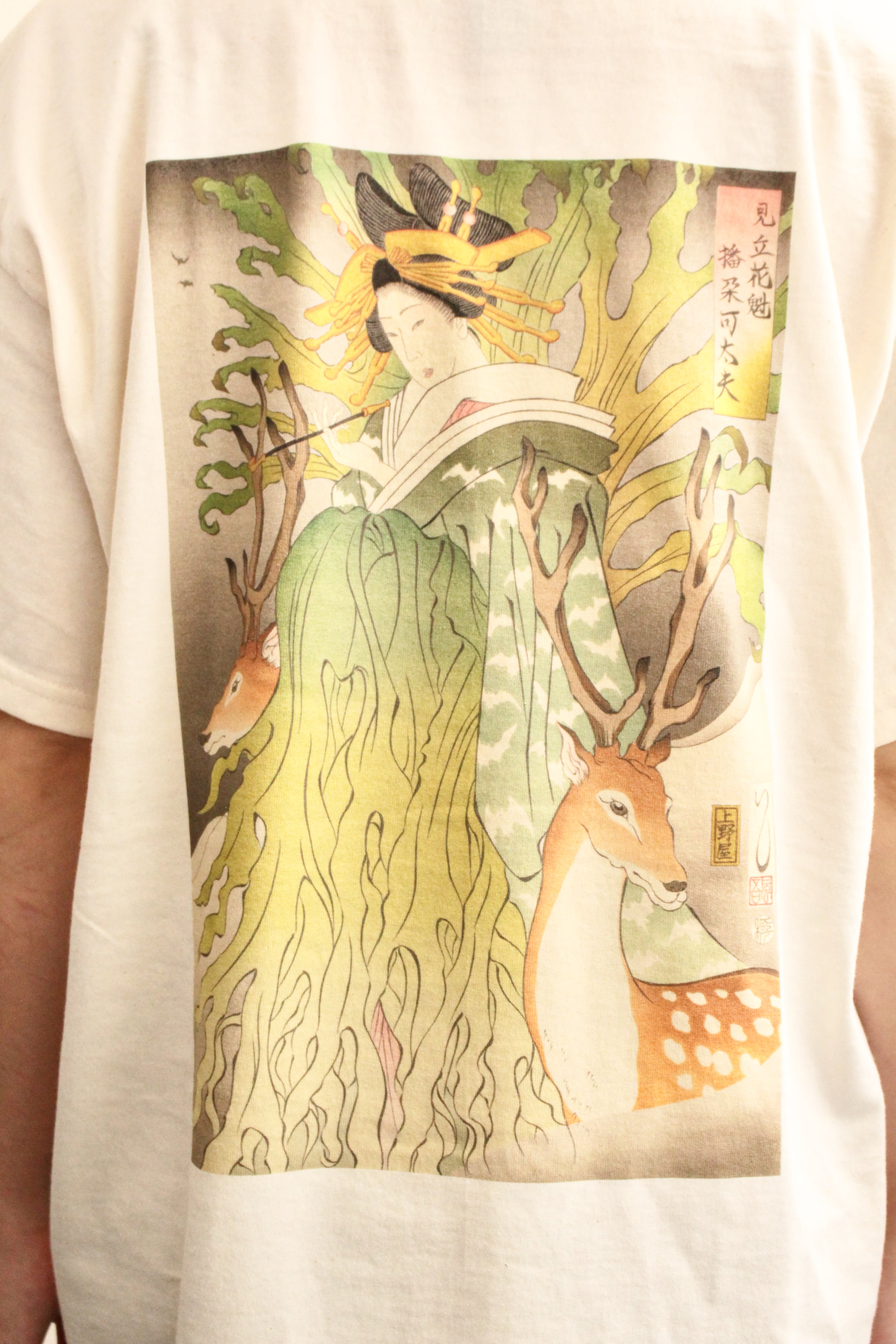 浮世絵Tシャツ- Ukiyo-e T Masumi Ishikawa × vandaka plants