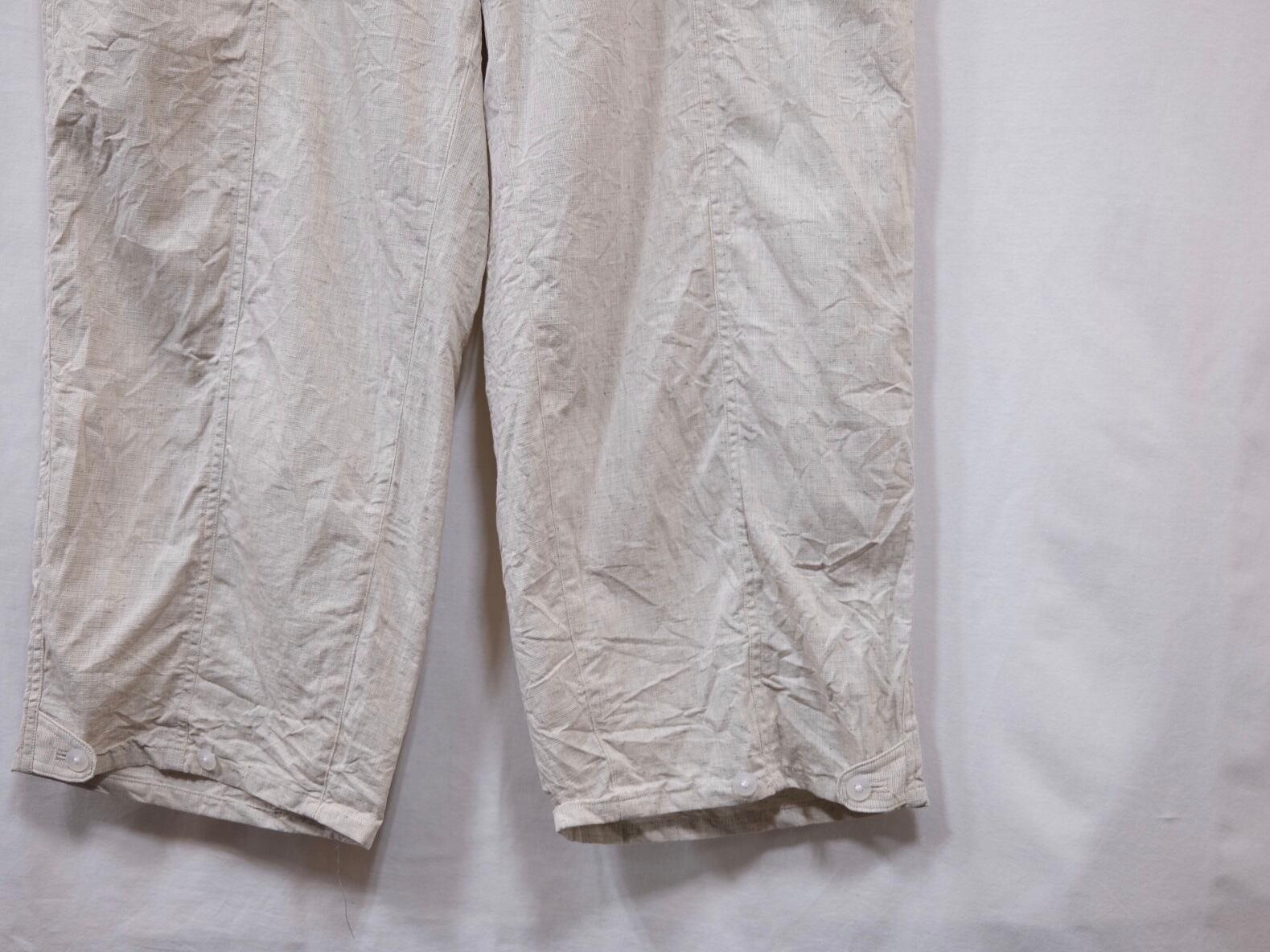 HOMELESS TAILOR◇23AW/EASY PANT/ボトム/FREE/ポリエステル/ブルー