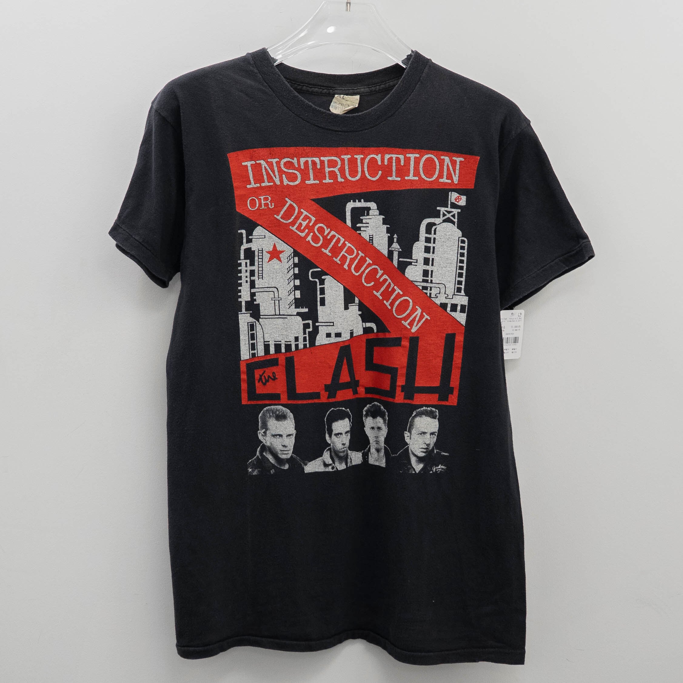 The Clash " Instruction Or Destruction " Screen Stars XL【A7-601】