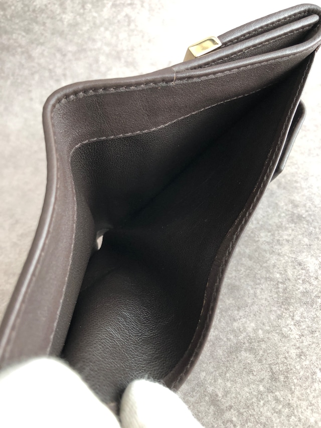 GUCCI グッチ GGキャンバス 財布 ベージュ ジャガード ネップ Wホック vintage ヴィンテージ オールド phhryh