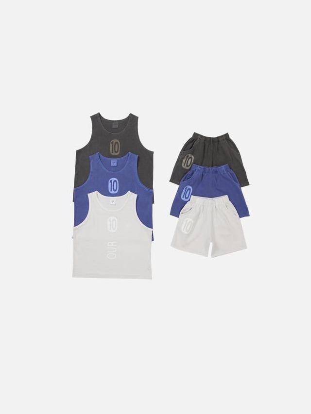 【取寄】our｜ten pigment sleeveless set｜テンピグメントノースリーブセット｜S-JXL｜kids&jr｜26 summer