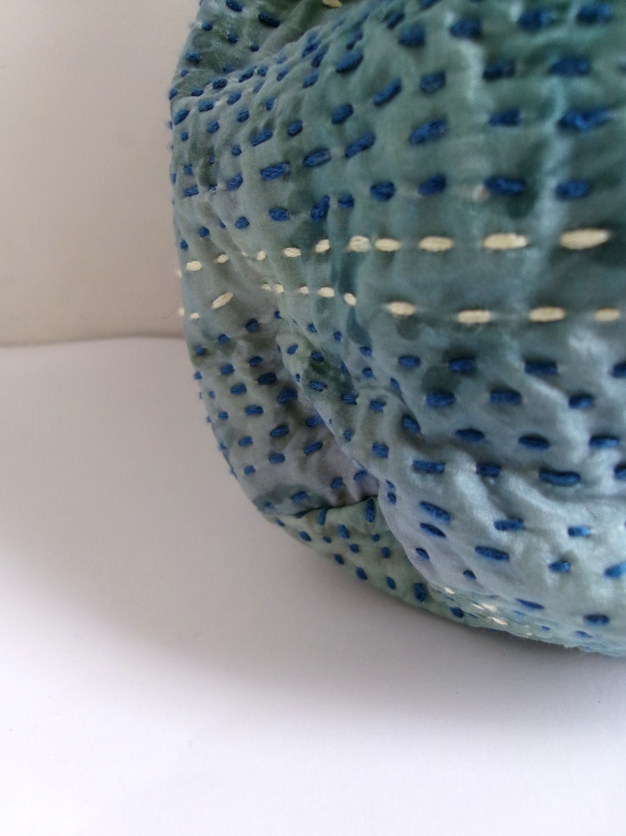 “ASTER” Hand quilt draws bag | ハンドキルトバッグ