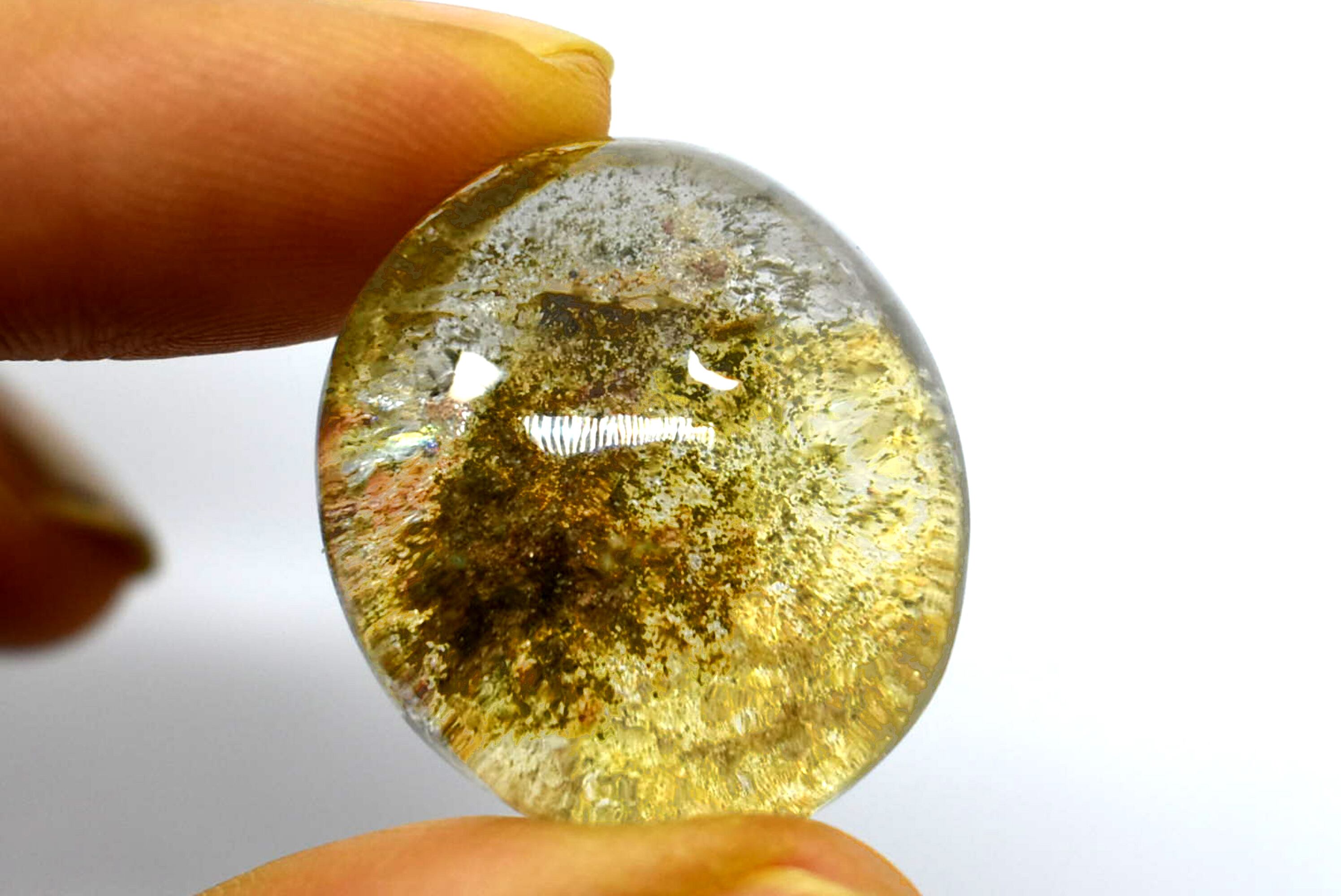 私だけの庭園♡ガーデンクォーツ ピンクと土☆ガーデンクォーツgar077 | Funky garuda Stone