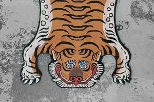 Tibetan Tiger Rug 《Sサイズ•シルク276》チベタンタイガーラグ