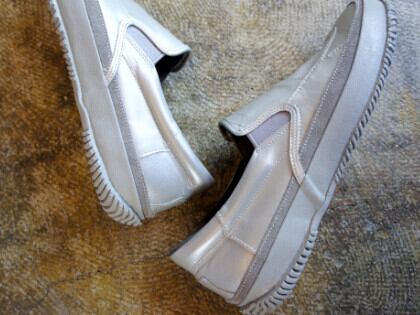 SPINGLE スピングル SP-1044 刺し子 襤褸 ステッチ スリッポン SlipOn