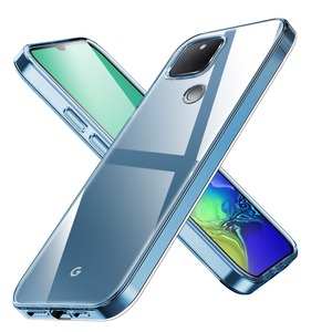 【在庫処分】Google Pixel 4a 5G ケース tpu 耐衝撃 クリア Pixel 4a 5G カバー 透明 スリム 薄型 シリコン 指紋防止 米軍MIL規格取得 衝撃吸収 滑り止め カメラ保護 携帯カバー ワイヤレス 充電対応 おしゃれ 黄変防止 防塵 D542-pixel 4a5g-01