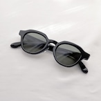 YY - 1 19 / crown pant glasses (black lens)