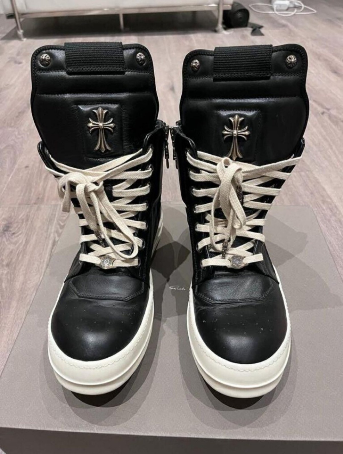CHROME HEARTS クロムハーツ x リックオウエンス ジオバスケット 