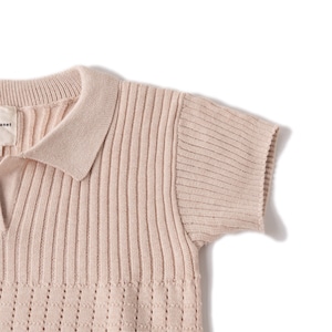 Knit Planet / Casual Polo / IVORY