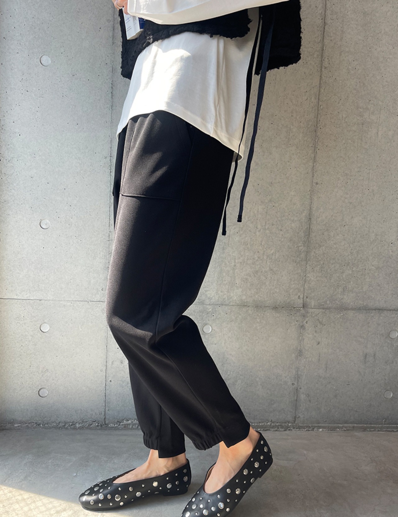 【25aw】裏起毛ver.・Unbalance Jogger Pants(25ver.)_3sizes