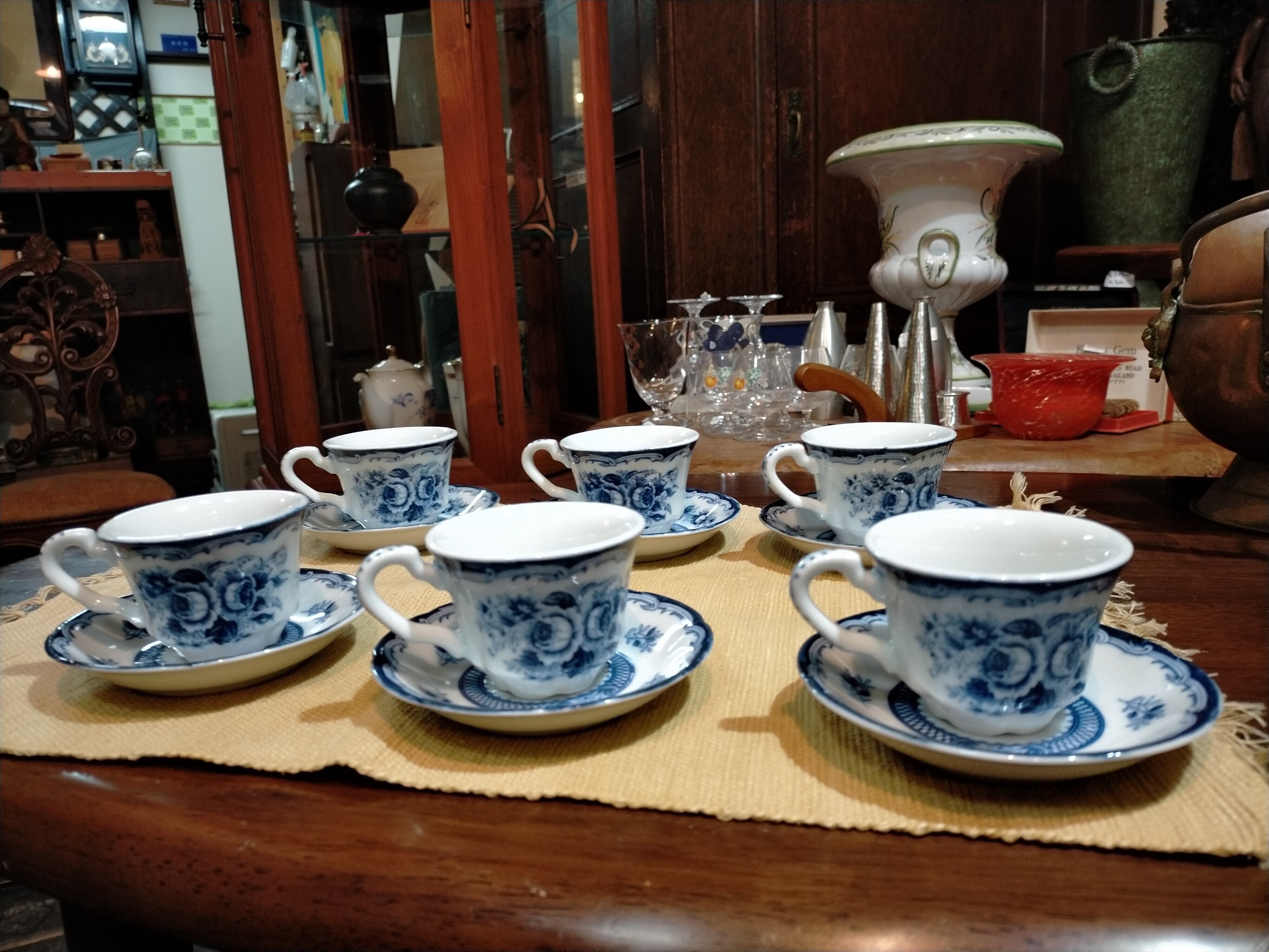 Sold Out】Vintage☆希少！☆多治見陶磁器☆Blue Rose Fine China ...