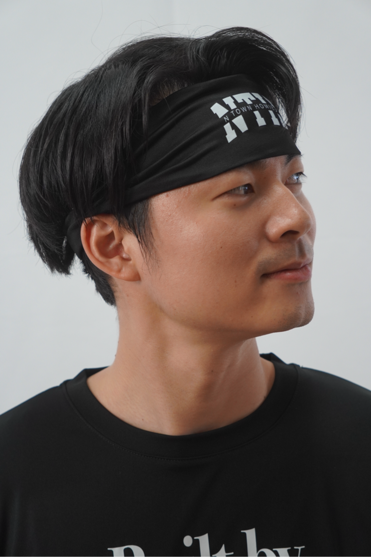 NTH LOGO HAIR BAND color Black - 5