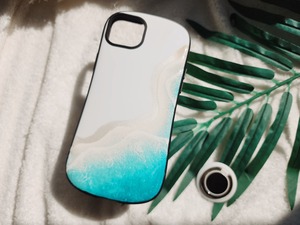419.オーシャンレジンアート iPhone 15plus/14plusケース