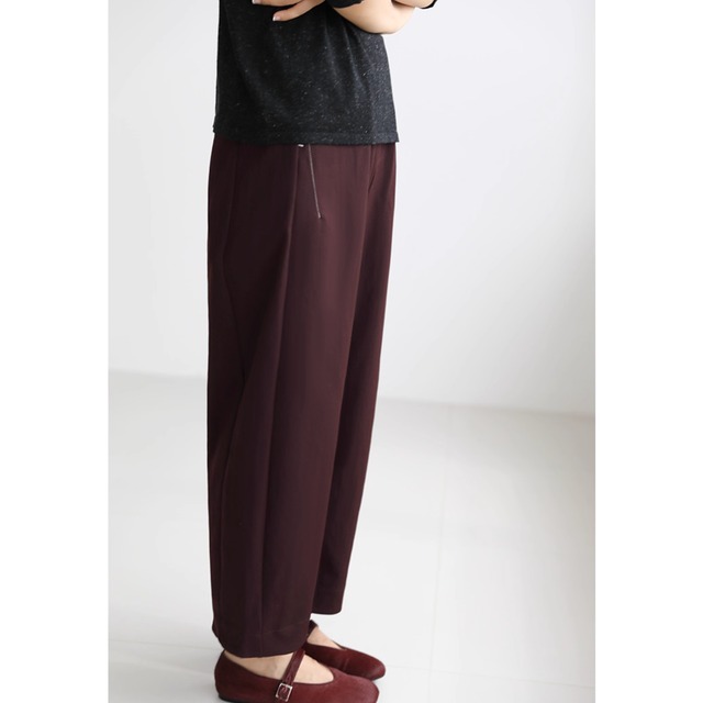 【ワイドレッグフルレングスパンツ】P00832