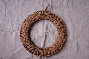 紀州産棕櫚の手編み鍋敷き（大）