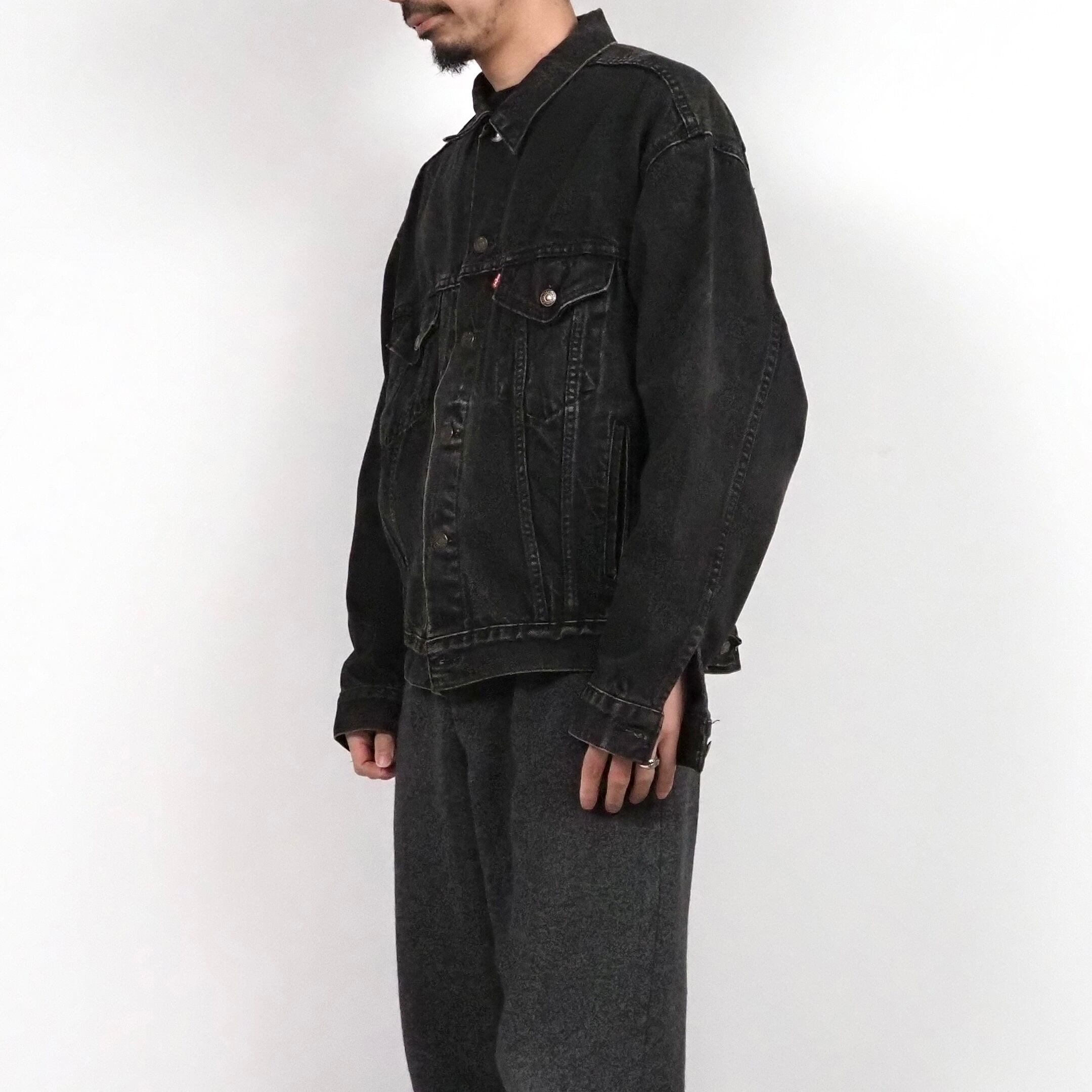 Levi's 70507-4159 ブラック L USA 93年製 93's Levi's 70507-4159 Black Denim Jacket M USA製 リーバイス