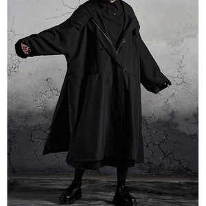 branded hooded coat（ブランドフードコート）-b1318