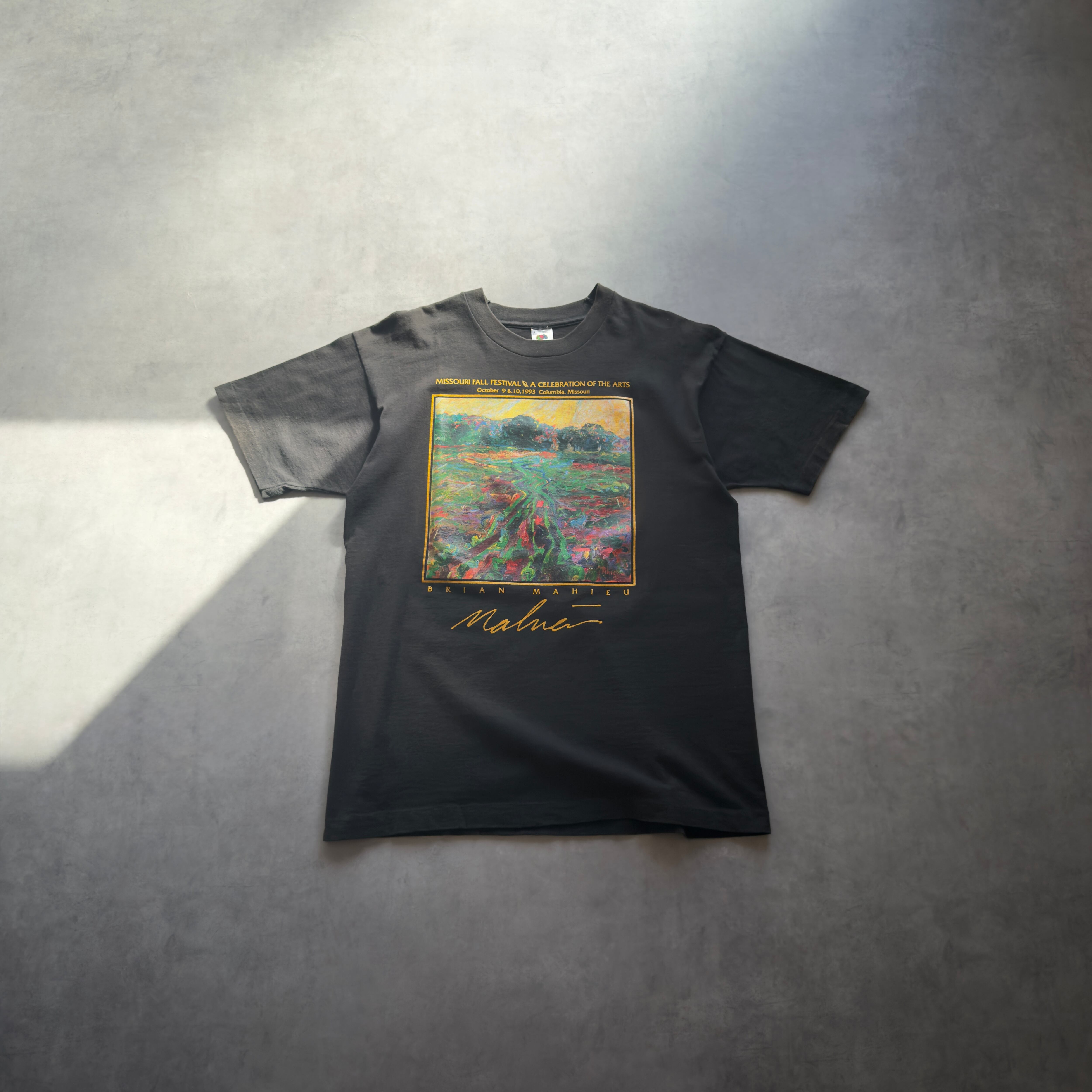 90's Brian Mahieu Missouri Art -fruit -L