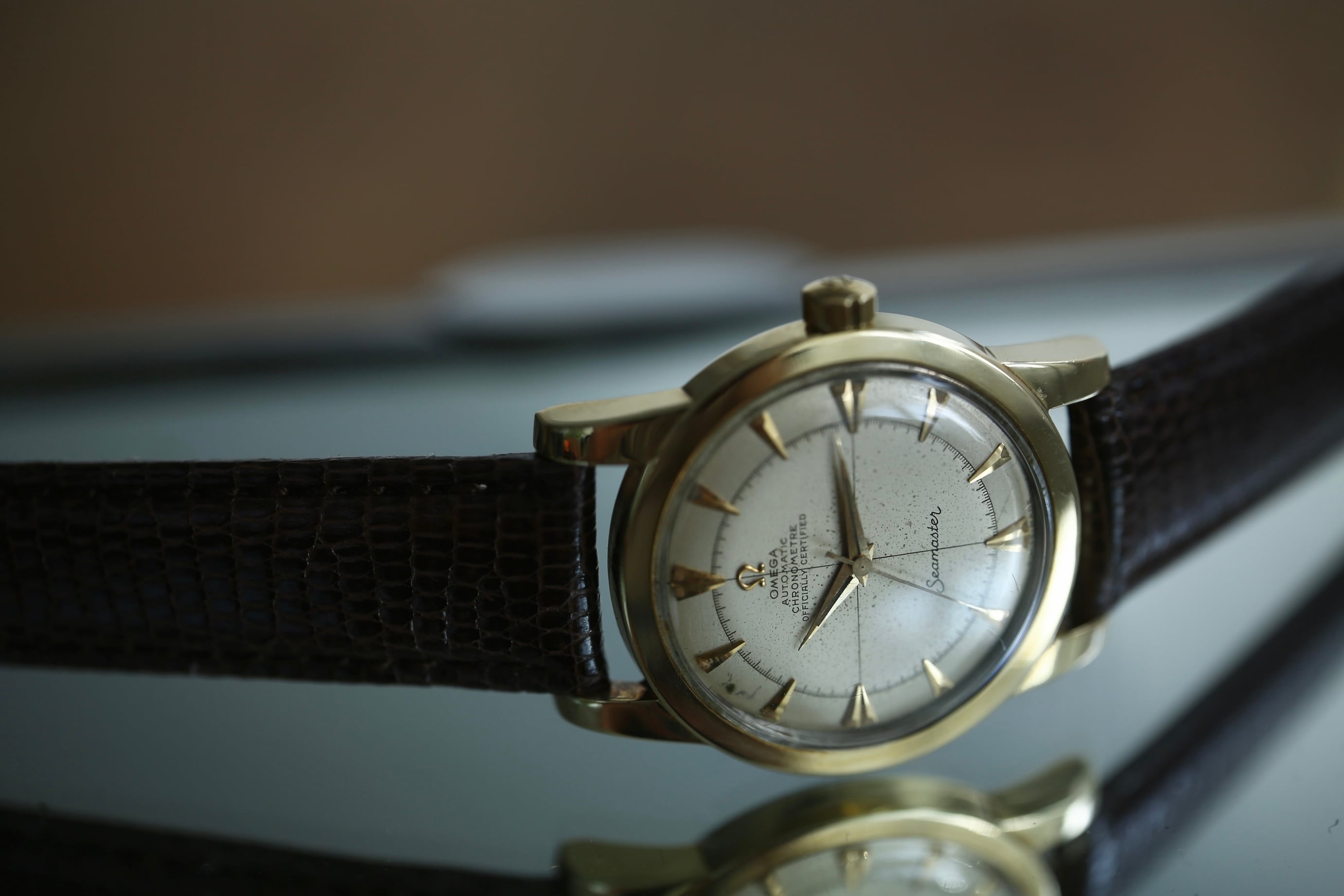 OMEGA】1952年製 オメガ シーマスター ファーストモデル フル楔