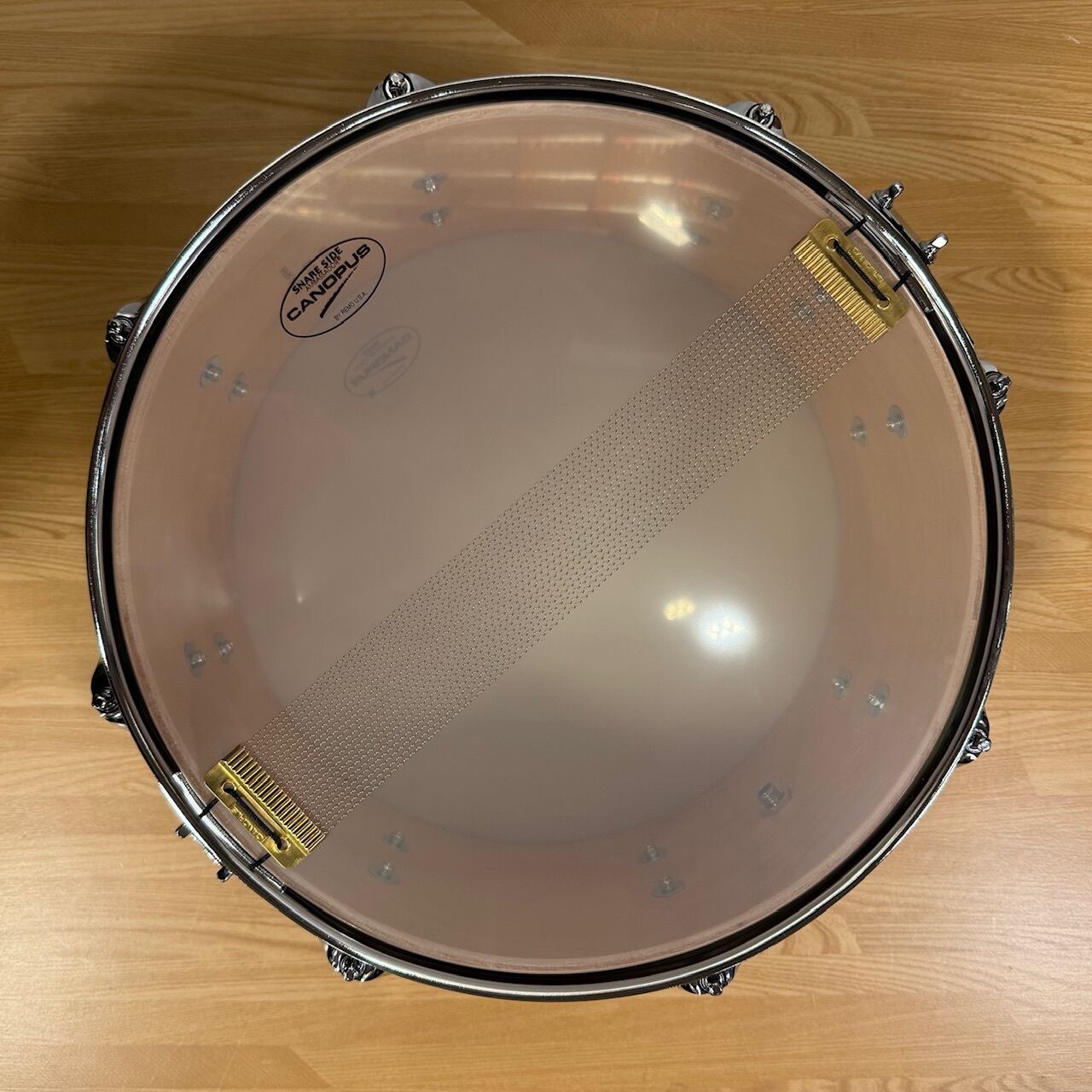 CANOPUS 刃II YAIBA Birch Snare Drum 14×6.5 JSB-1465 Dark Wine Red