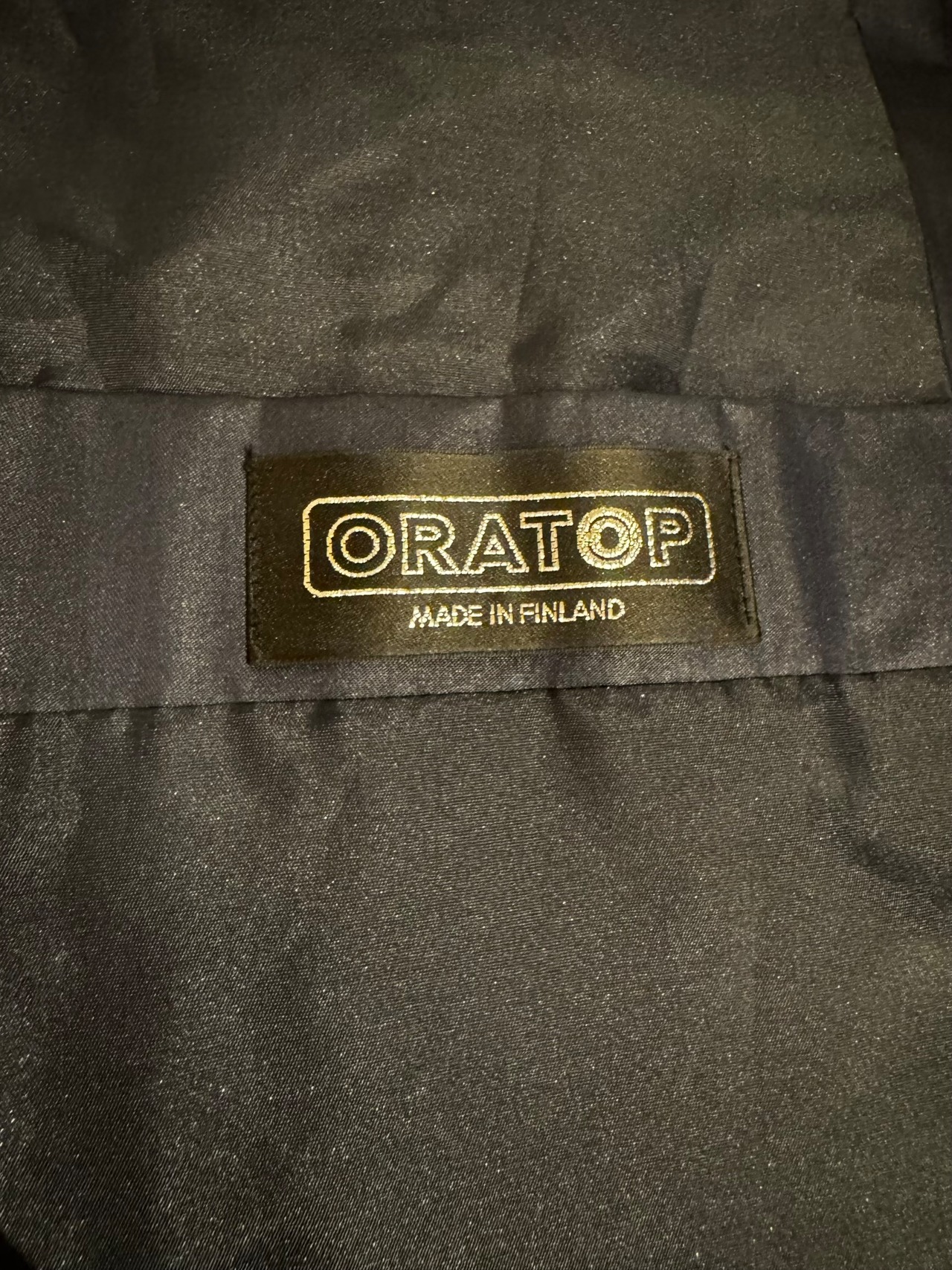 1970's-80's Vintage "ORATOP" Made in Finland Dark Navy Coat / フィンランド製ステンカラーコート