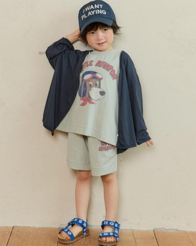 《送料無料》パイロットパンツ：Jr【navi】※お取り寄せ